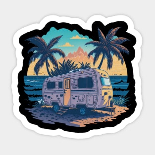 Caravan life Sticker